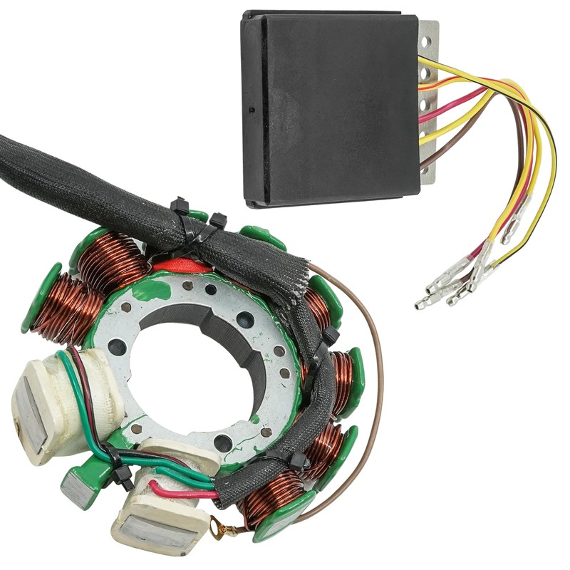 Caltric Stator and Regulator Rectifier Compatible With Polaris Magnum 425
