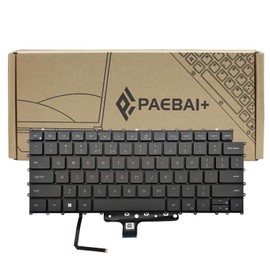 PAEBAI+ Replacement Laptop Keyboard Backlit Compatible with Dell XPS 17 9730, XPS 15 9530, Precision 5480 Backlight US Layout