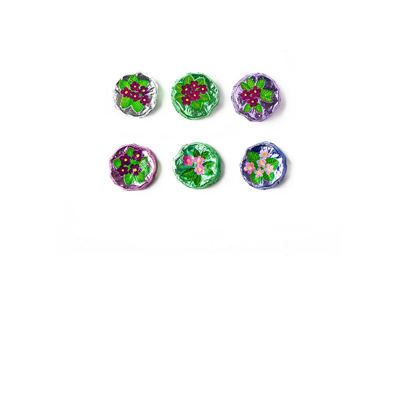 Madelaine Milk Chocolate Violets - Premium Flower-Shaped Chocolates for Gifting