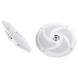 Rockville RSM65W Pair 6.5" 320W Marine Speakers, Waterproof, 0.925" Shallow Mount, CEA Compliant, UV Resistant, Rubber Surround, for Boats/ATVs/Outdoor Use