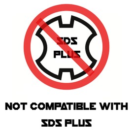 6" Wide SDS Max Chisel Bit (Industrial Grade - 6" x 14") Tile Grout Thinset Removal Tool - Compatible with All SDS Max Rotary Hammers (2025 Version)