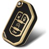 WORCAS TPU Smart Key Fob Case Protective Cover Compatible with