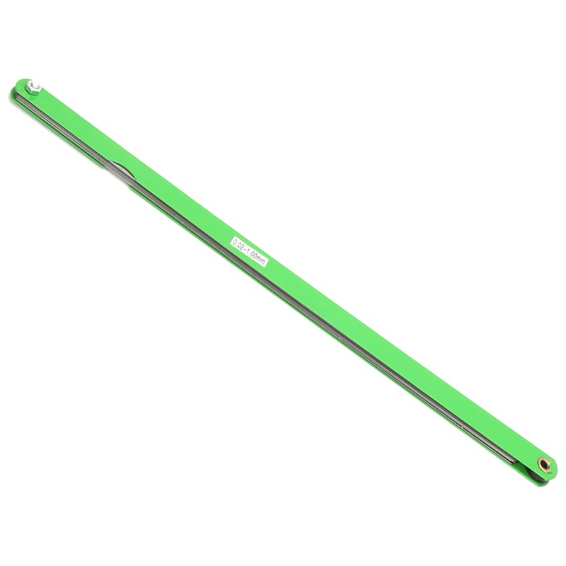 300mm Gap Feeler Gauge 17 Blades Metric 0.02-1mm Thickness Stainless