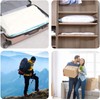 Vacuum Clothes Storage Bags with Zip and Pump, Large Storage