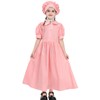 CR ROLECOS Girls Prairie Pioneer Dresses Laura Ingalls Wilder Pilgrim