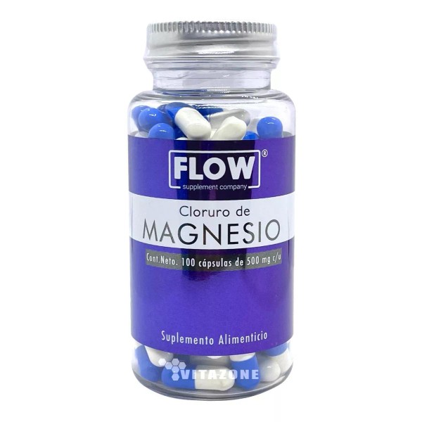 Flow Cloruro De Magnesio 100 Cápsulas Flow