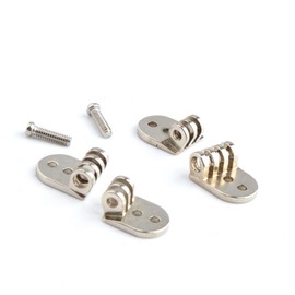 JG-HUOLB 10sets Replacement Eyeglasses Hinge, Eyewear Accessories Plastic Frames, Sunglasses, Wooden Frames, Glasses Parts Replacement Hinge