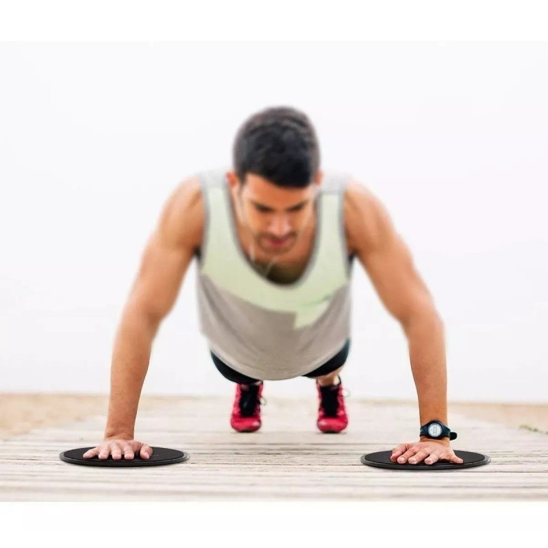 AW Fitness Sliders Deslizadores Athletic Works Colors