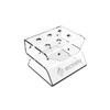 ECSEM Clear Acrylic Dart Holder/Display Stand, Holds 6 Steel/Soft Tip