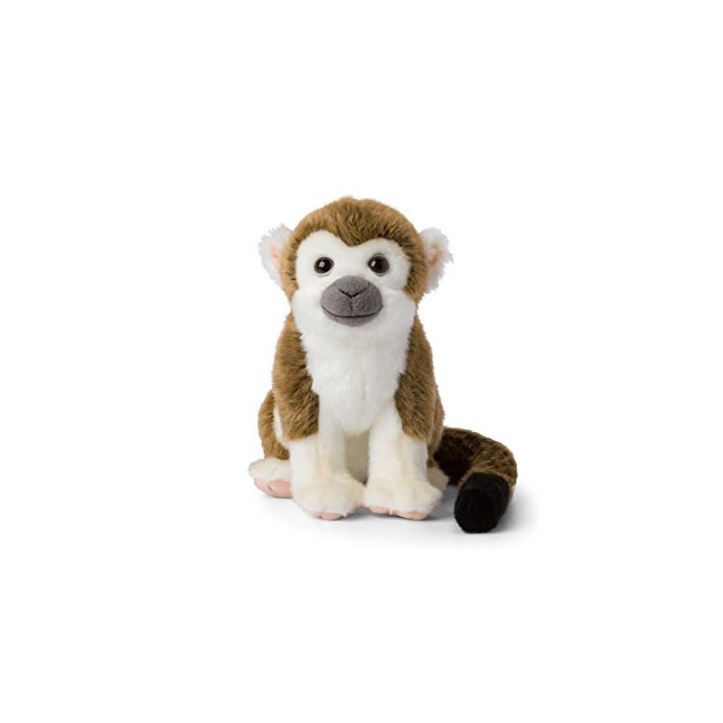 WWF 01104 Plush Toy Skull Monkey, Lifelike Designed Cuddly Toy,