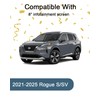 KOOGEN Tempered Glass Screen Protector for Nissan Rogue (S/SV) 2021-2025,Infotainment