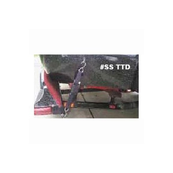 Rod Saver Stainless Steel Overcenter Buckle 4' Tie-Down