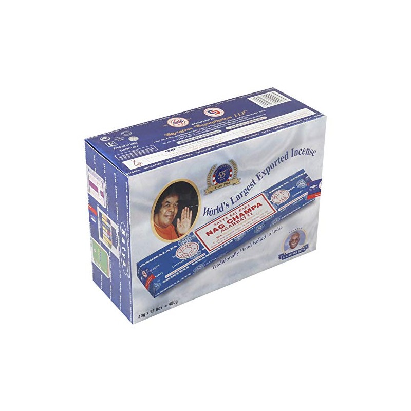 Encens Nag Champa – 40 grs – Satya – Lot