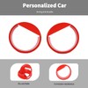 Linksip Angry Eye Headlight Covers Compatible with 2024 2025+ Jeep