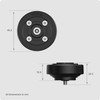 TUSITA Motorcycle Vibration Dampener Compatible with Quad Lock Mount