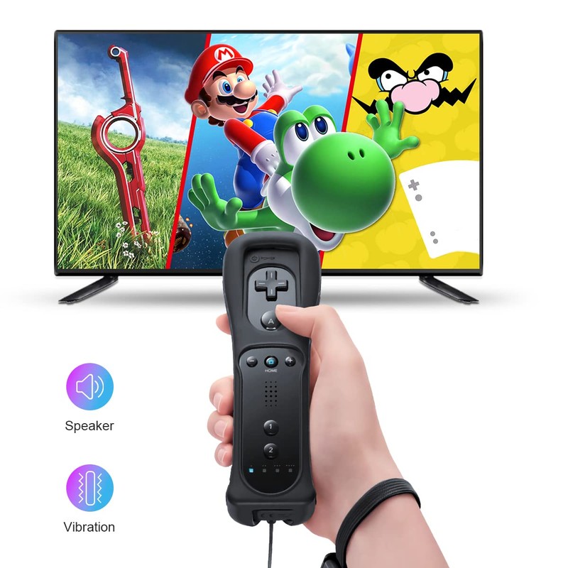 Bameca for Wii Controller 2 Pack, Remote Controller for Wii