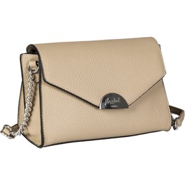 MABEL Small Multi Pockets Cross-Body Bag - Womens Faux Leather Shoulder Handbag - Cute Stylish & Elegant Design - Jessica (Taupe Beige)