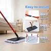 Microfiber Flat Mops for Ocedar Hardwood Floor 'n More Microfiber