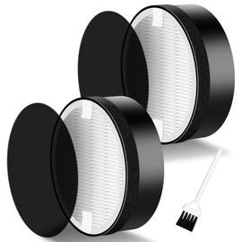 LV-H132 Replacement Filter Compatible for LEVOIT LV-H132 Air Puifier, 3-in-1 Pre, H13 True HEPA, Activated Carbon Filtration System, Replace Part LV-H132-RF, Pack of 2,By Improvedhand