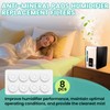 Kamrexi 8 Pack A451 Anti-Mineral Pads Humidifier Replacement Filters Compatible
