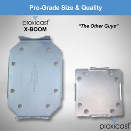 Proxicast X-Boom MIMO Antenna Mast Cross-Over Bracket Kit for 1.25" to 2.0" OD Pipes - Includes Heavy Duty Right-Angle Plate & Mounting Hardware (ANT-800-XB1)