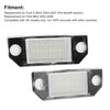 Pair LED Licence Plate Light Anti Rear End Collision Replacement