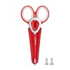 SAMSFX Fishing Boat Scissors and Hook Remover Tools with Sheath