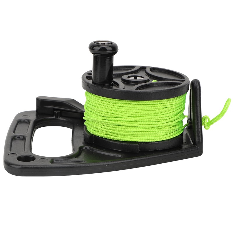 46m Handle Pulley Scuba Spool Reel Cave Wreck Diving Snorkeling