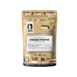 Bremer Gewürzhandel White Pepper, Ground, Intense Sharpness, Spice Classic Ideal for Cooking, 100 g