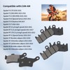 JCKLW Front and Rear Brake Pads for CAN-AM Spyder F3