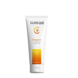 ClinicLab 5% Vitamin C & Glow Cream - Skin Brightening & Dark Spot Face Cream for Women and Men (1.69fl oz)