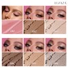 LUXAZA PRO Neutral Eyeshadow Stick Makeup 6PCS Set, Brown Nude