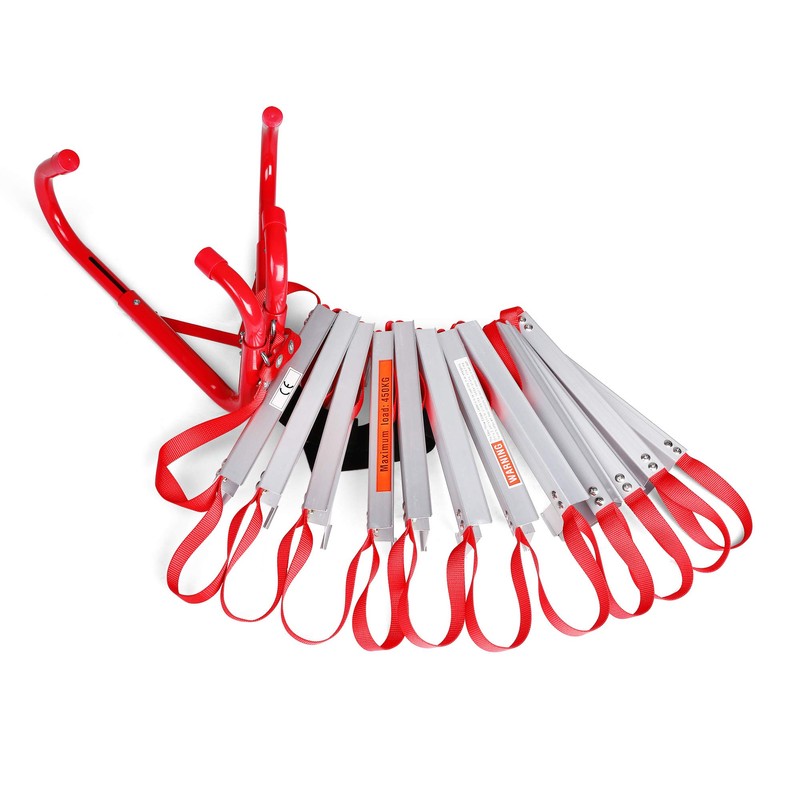 Portable Fire Ladder 2 Story Emergency Escape Ladder 15 Ft