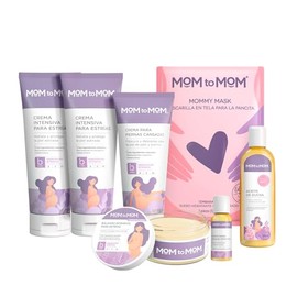 MOM to MOM Kit Etapa B + SPA Protege intensivamente y Consiente la Piel en los últimos meses del Embarazo