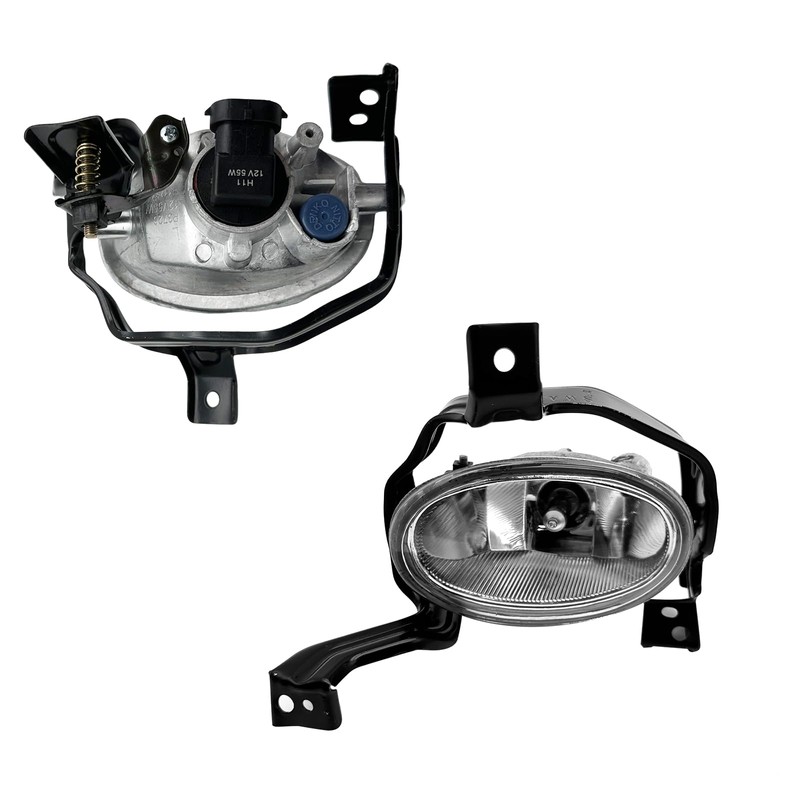 2pcs Fog Lights Compatible With 2010 2011 Honda CRV Fog