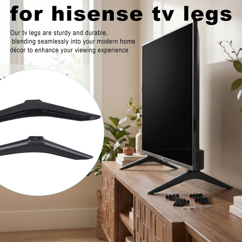 TV Stand Base Replacement for Hisense 40-65 Inch Smart TV,