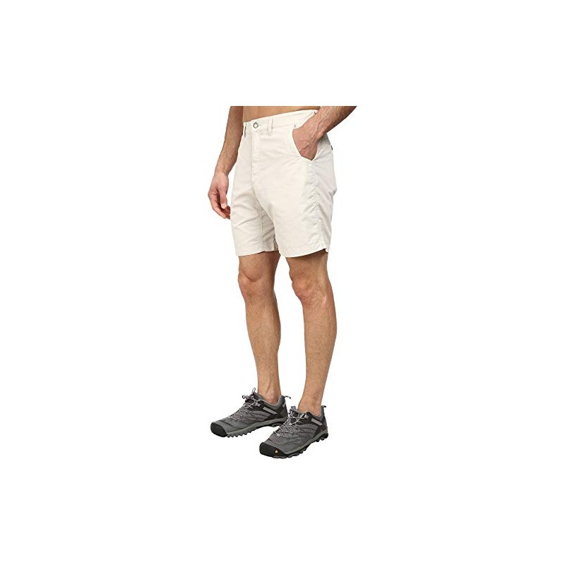 Mountain Khakis Men's Poplin Short Relaxed Fit, Oatmeal, 44 x