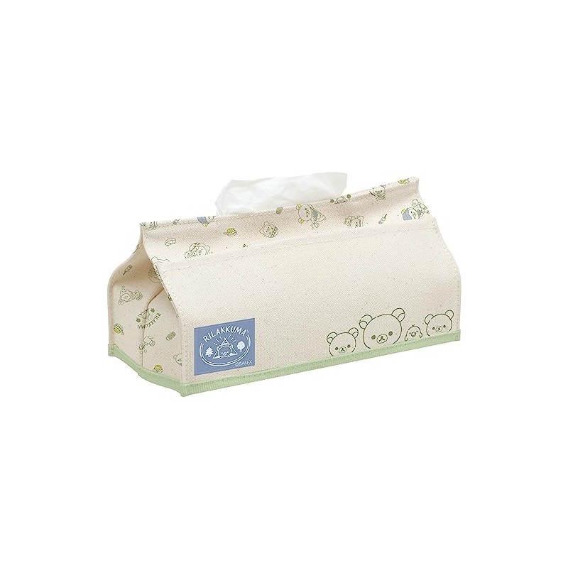 KG08001 Rilakkuma Komorebi Camping Tissue Cover