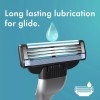Gillette MACH3 Men's Razor Handle + 5 Blade Refills NEW