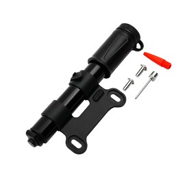 Hsthe Sea Bicycle Pump, Basketball Inflator, Mini Portable Small Pump with Tube for Bicycle Road Bike 100 PSI - Pump for Road Bike, Mountain Bike, Basketball