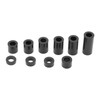 150Pcs Nylon Spacers Assortment Round Plastic for Screws Hardware Standoff