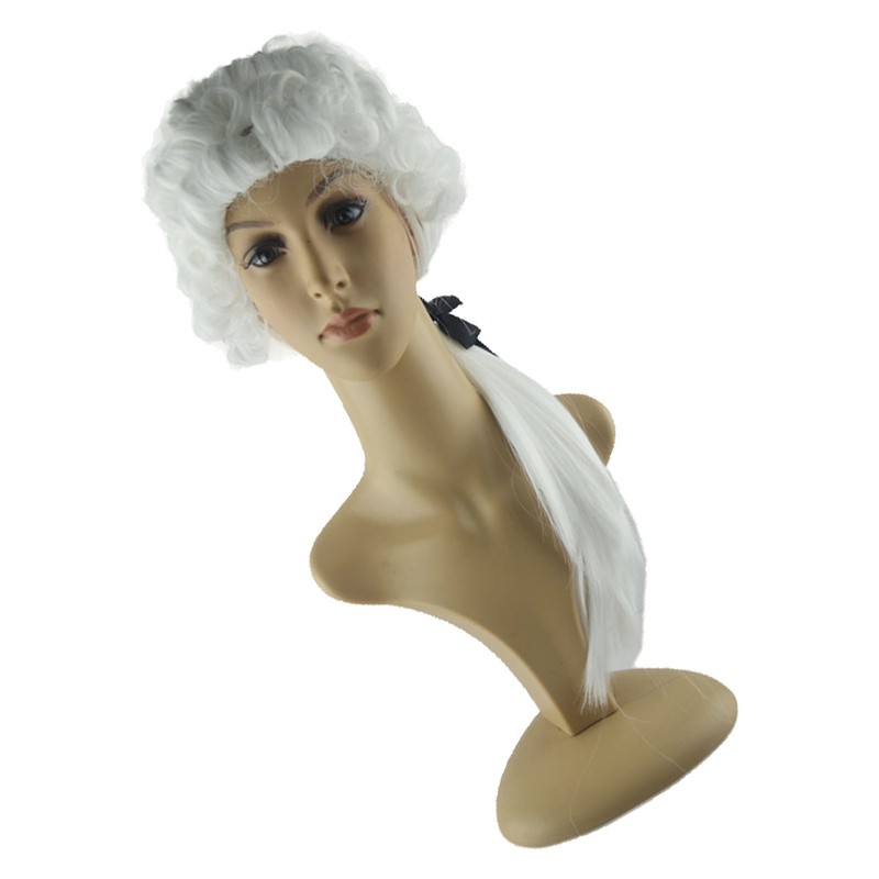 Lawyer Wig Professional Comfortable Judge Acting Performances Wig for Prom