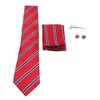 Mens Tie Classic Striped Polyester Yarn Easy Match Guarantees Durability