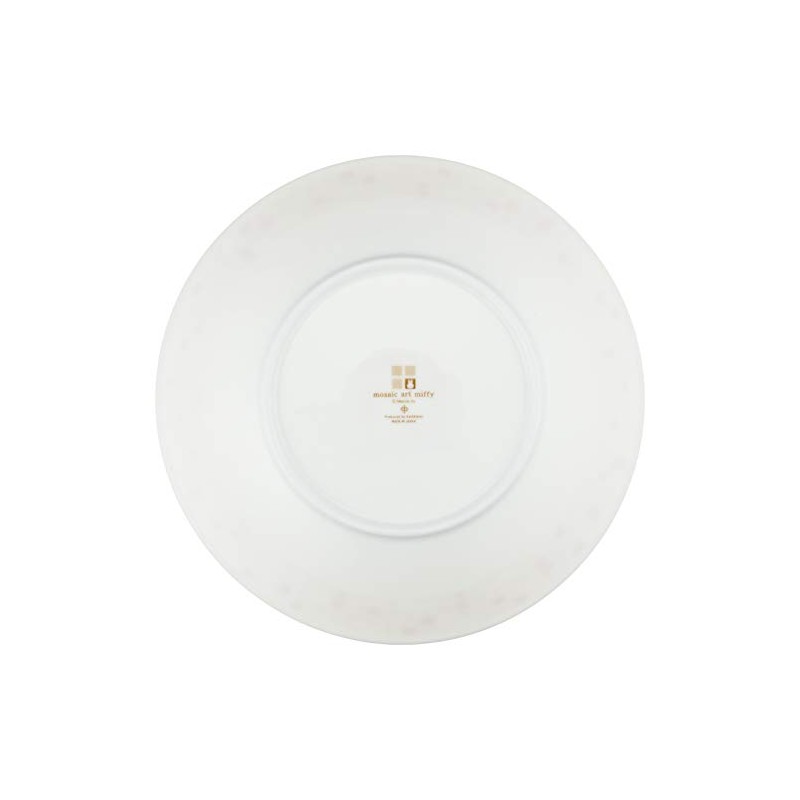 ディック ブルーナ 「 Miffy モザイクアート 」 ミッフィー パスタ皿 ペア 食器セット(化粧箱入)