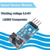 DAOKAI 5pcs Robot ir Infrared Slotted Optical Optocoupler Speed Measurement