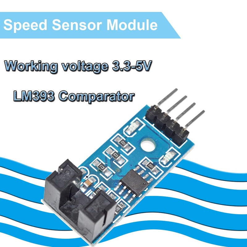 DAOKAI 5pcs Robot ir Infrared Slotted Optical Optocoupler Speed Measurement