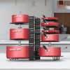 Podxco Pot and Pan Organizer for Under Cabinet, 8 Tiers