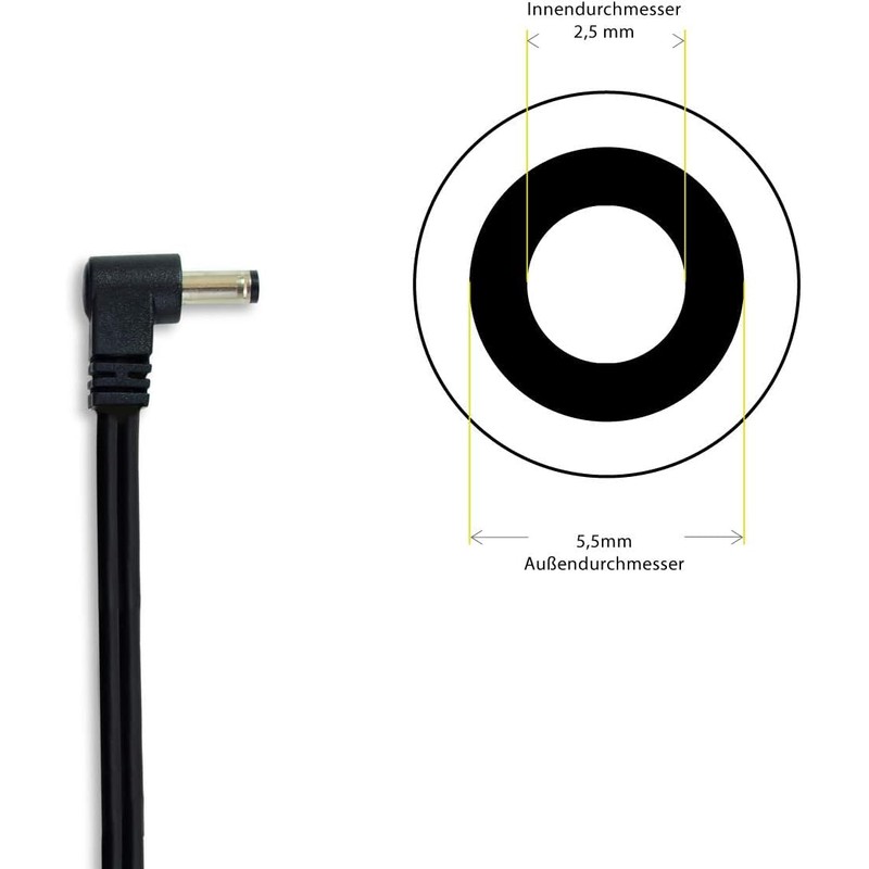 LEICKE Ull Universal Power Supply, 5.5 x 2.5 mm Plug