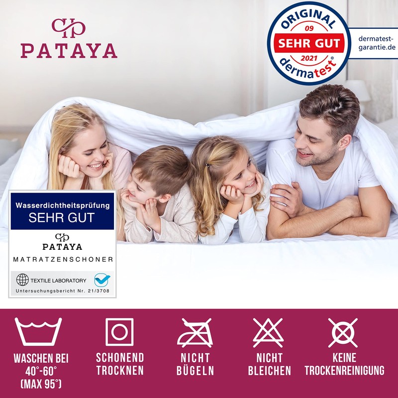 Mattress Protector 140 x 200 cm - Waterproof Mattress Topper