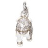 Resin Elephant Feng Shui Statue Wealth Lucky Figurine Crafts Home
